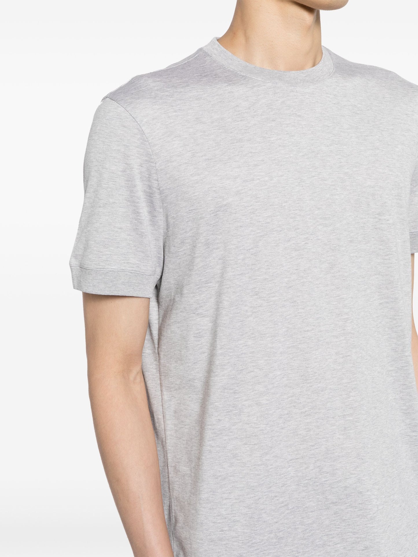 Crew-Neck Cotton T-Shirt