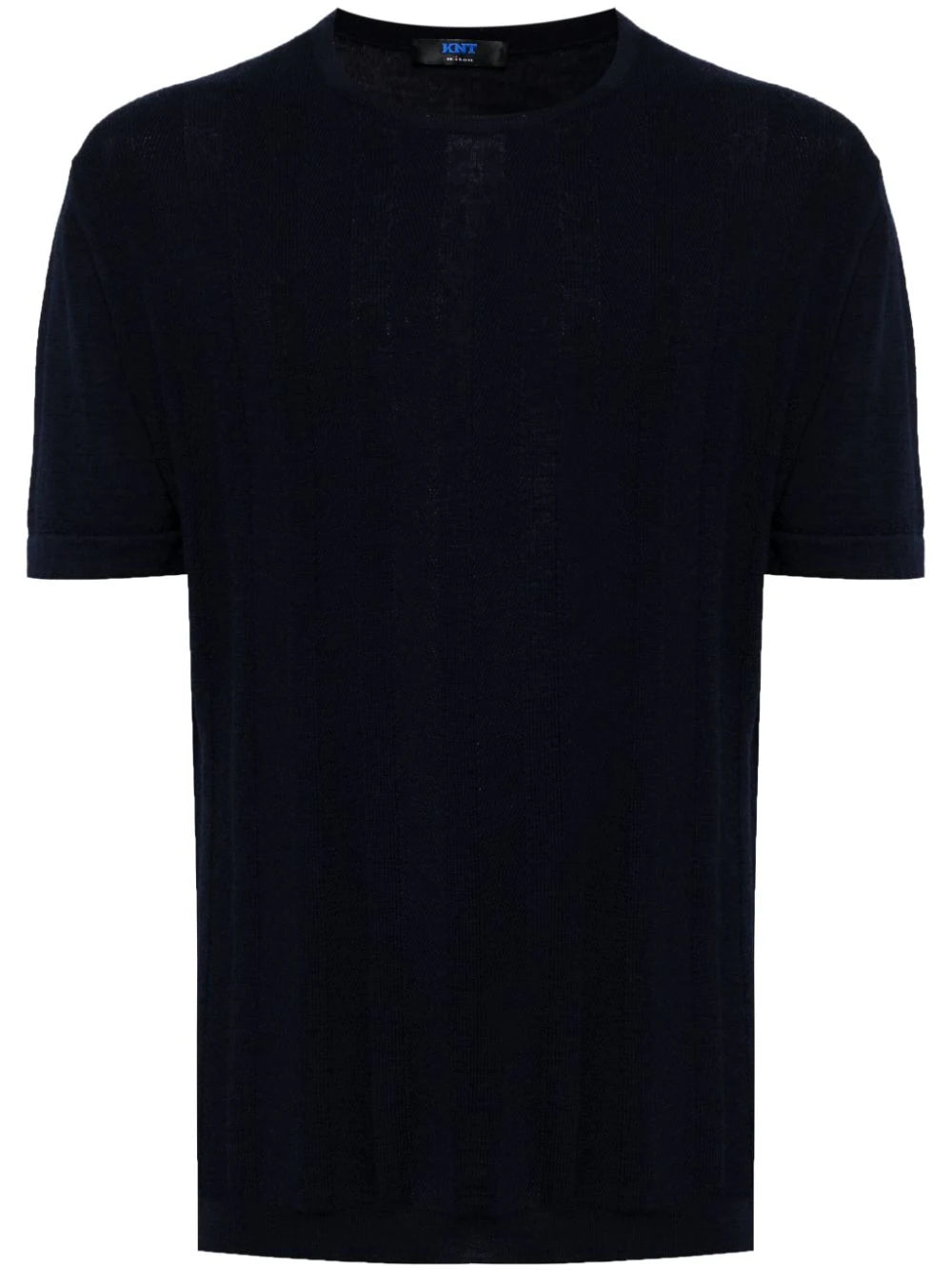 Crew-Neck Ribbed T-Shirt