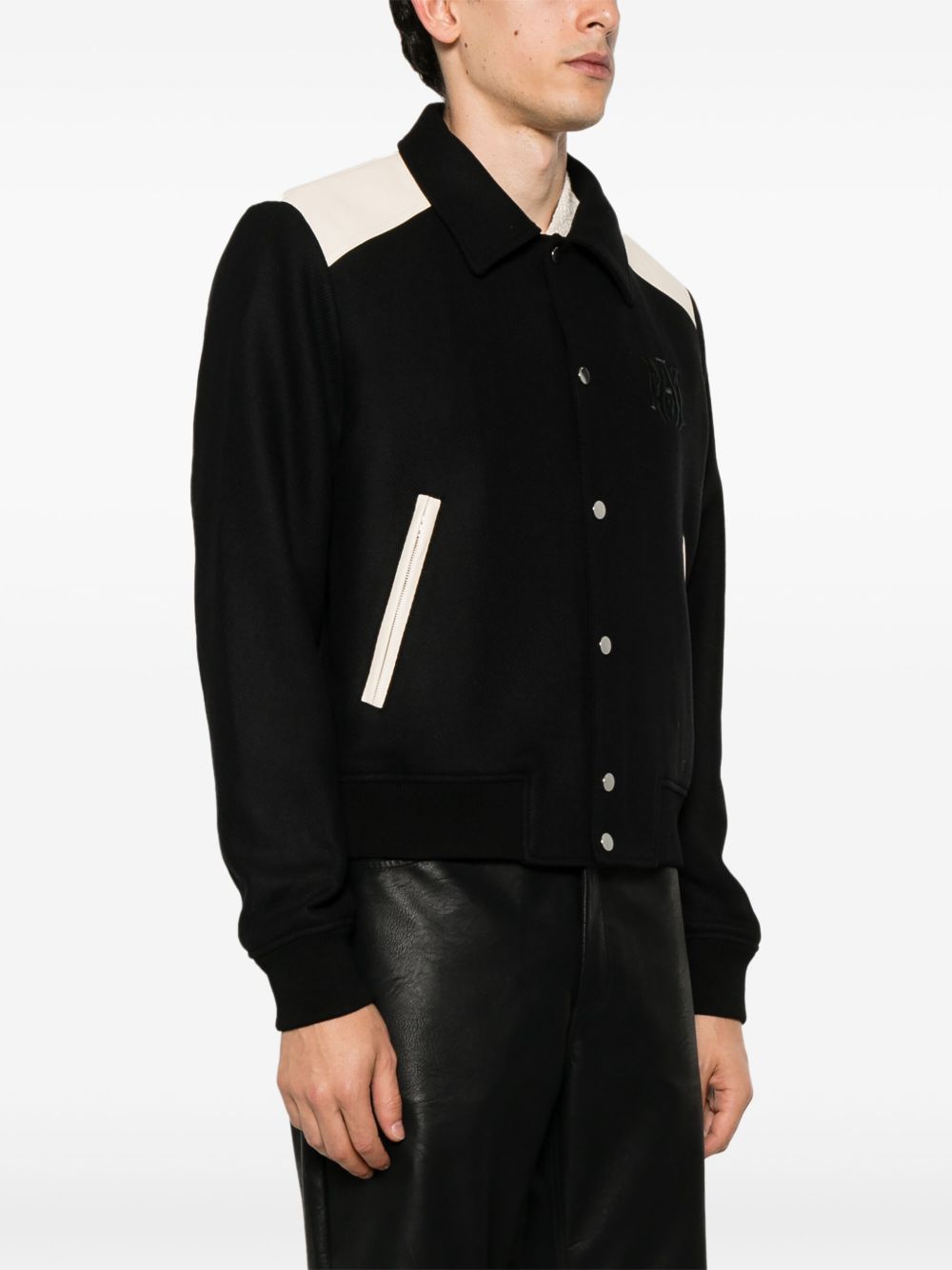 Ma Band logo-embroidered jacket