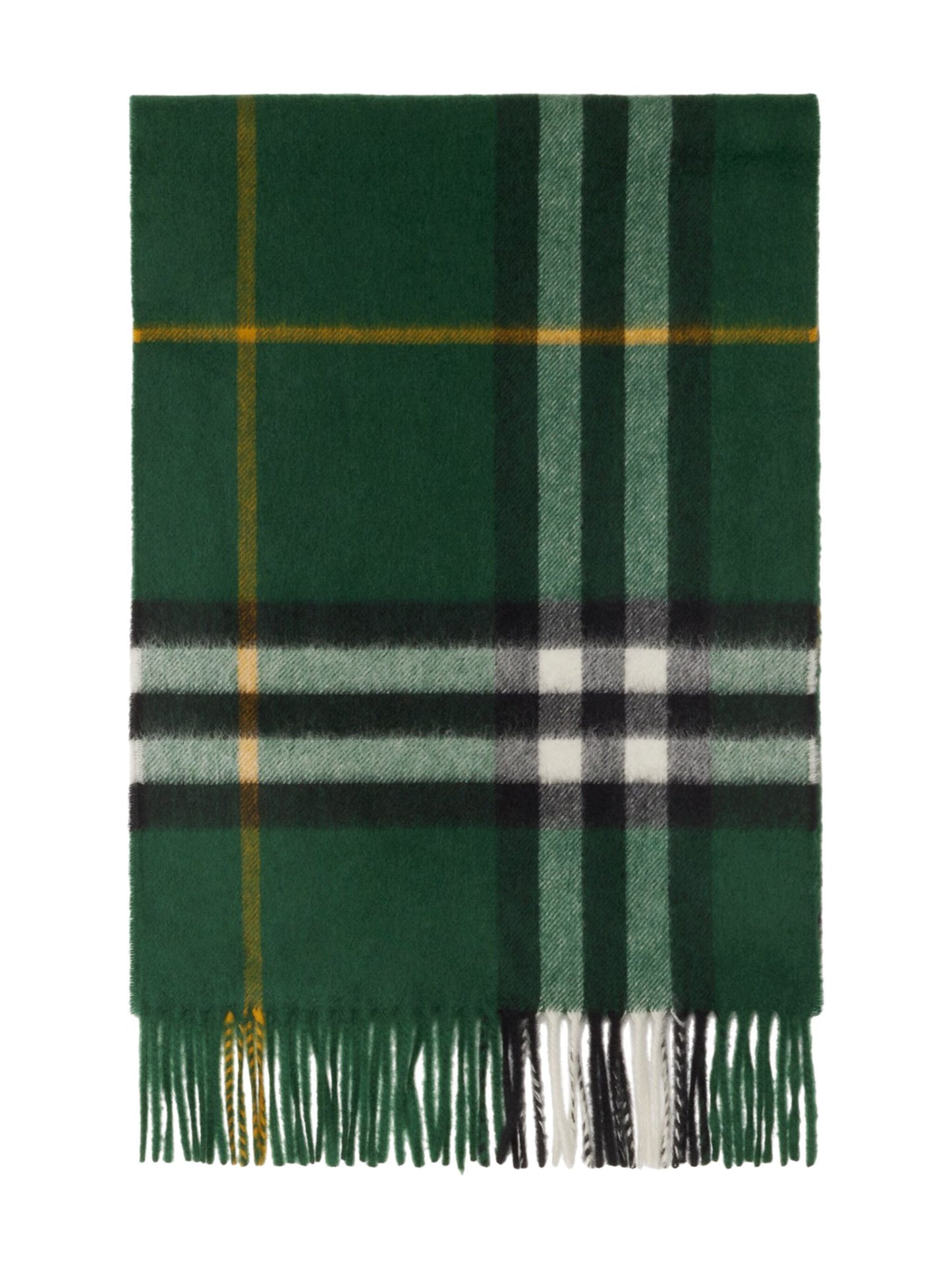 Check Cashmere Scarf