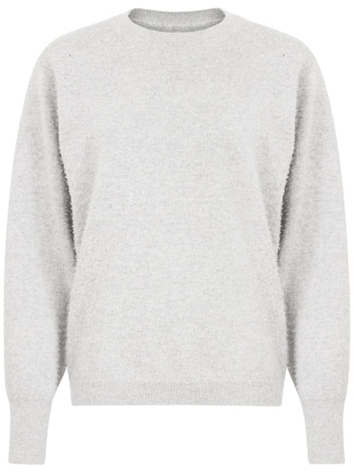 Crew-Neck Cashmere-Cotton Jumper