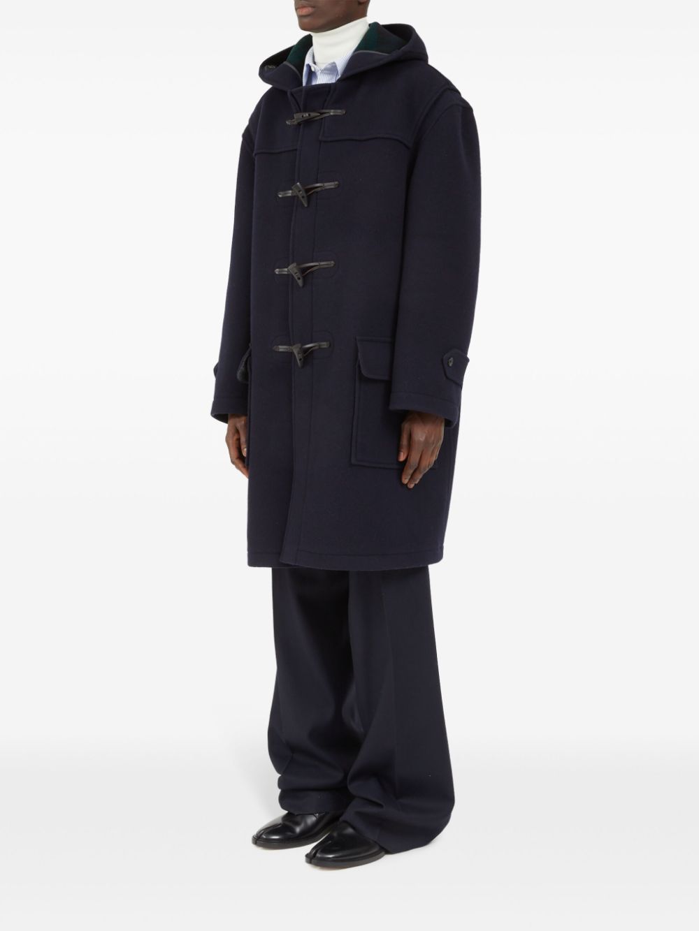 Hooded Wool Coat