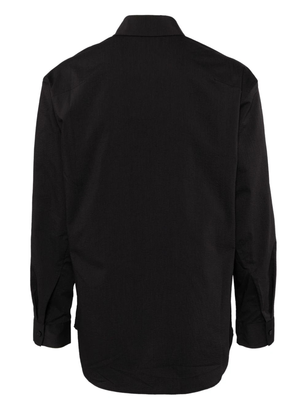 Zip Fastening Crepe Shirt