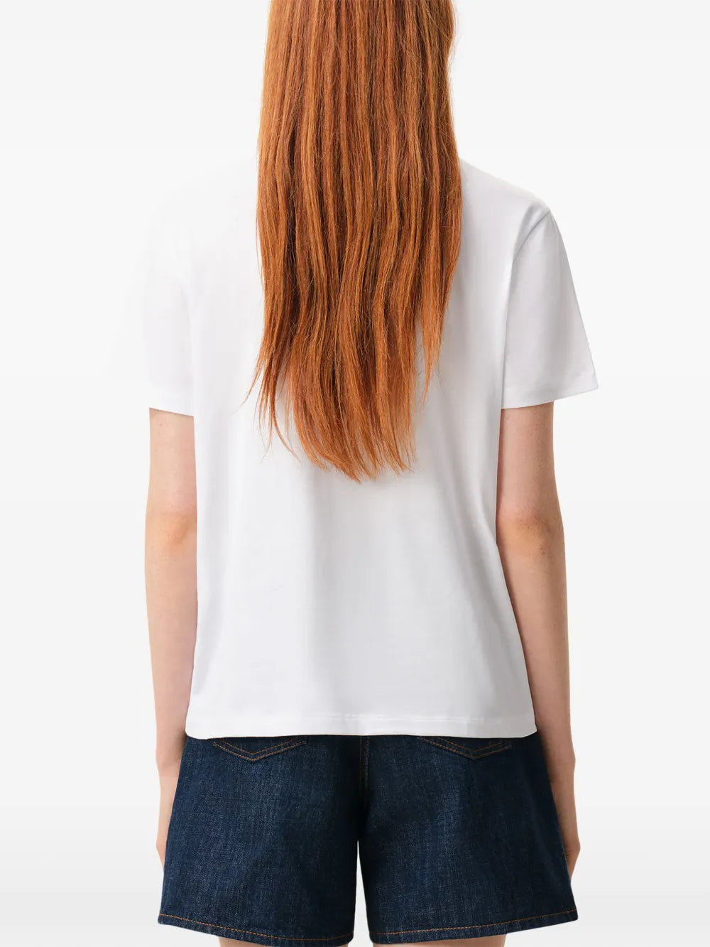 white cotton T-shirt with Ami de Coeur