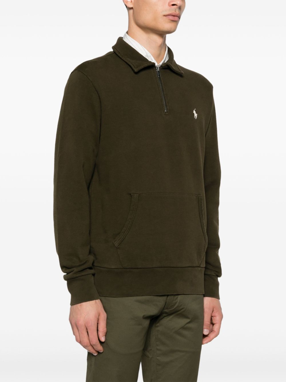 Fleece Zip-Up Sweatshirt