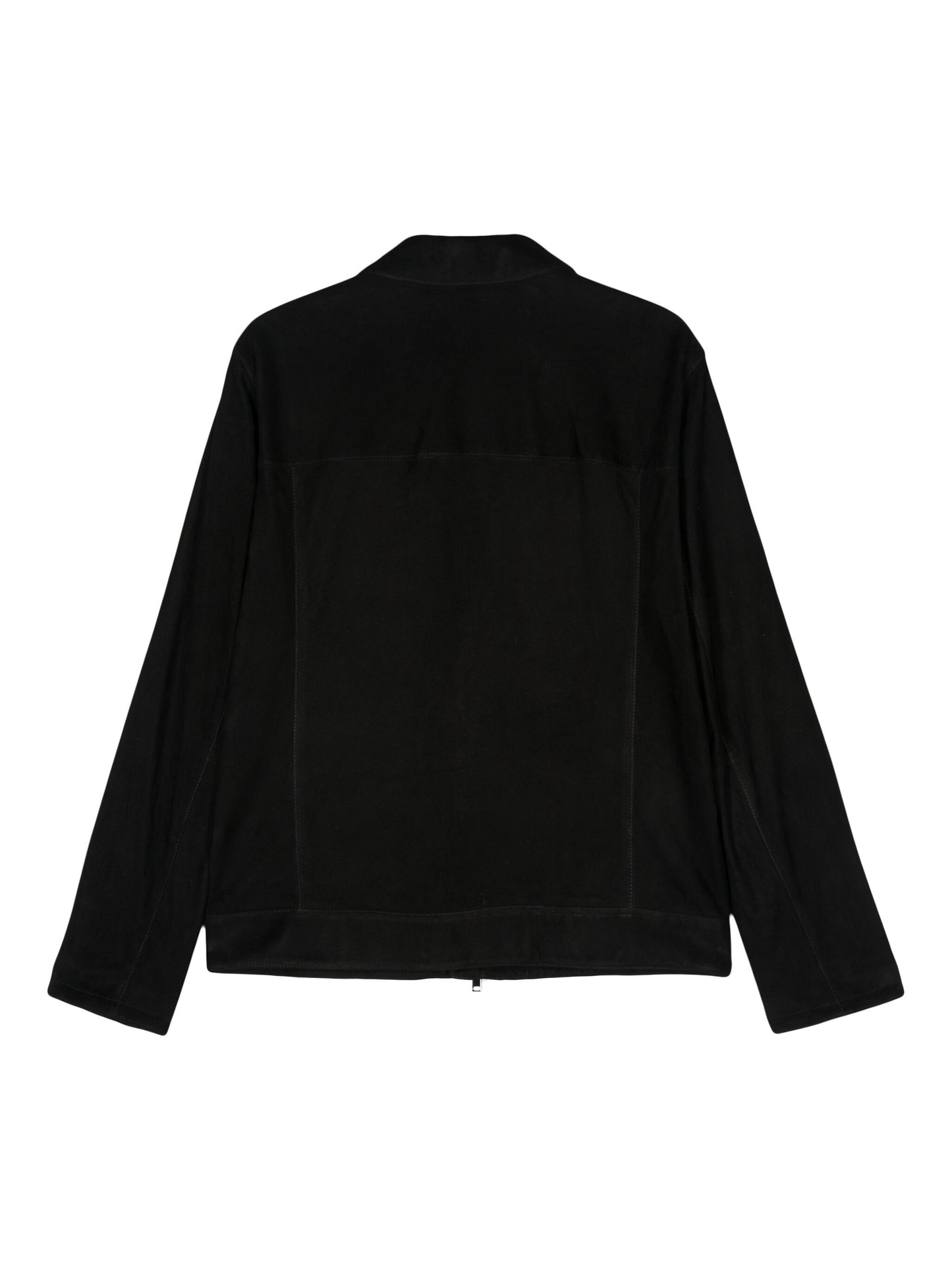 Suede Shirt Jacket