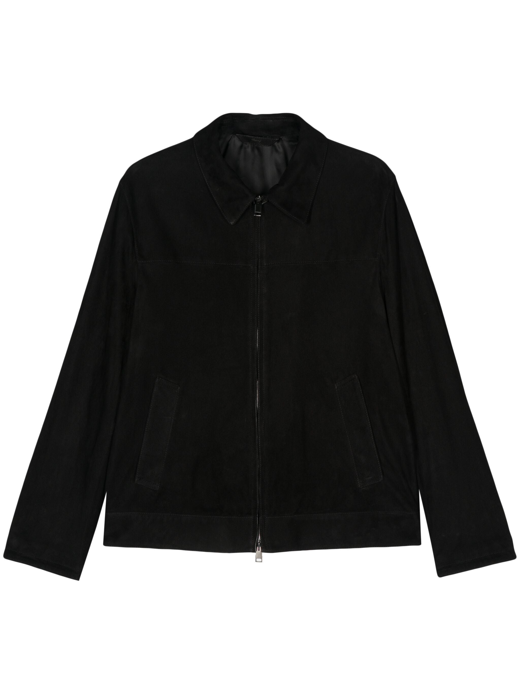 Suede Shirt Jacket