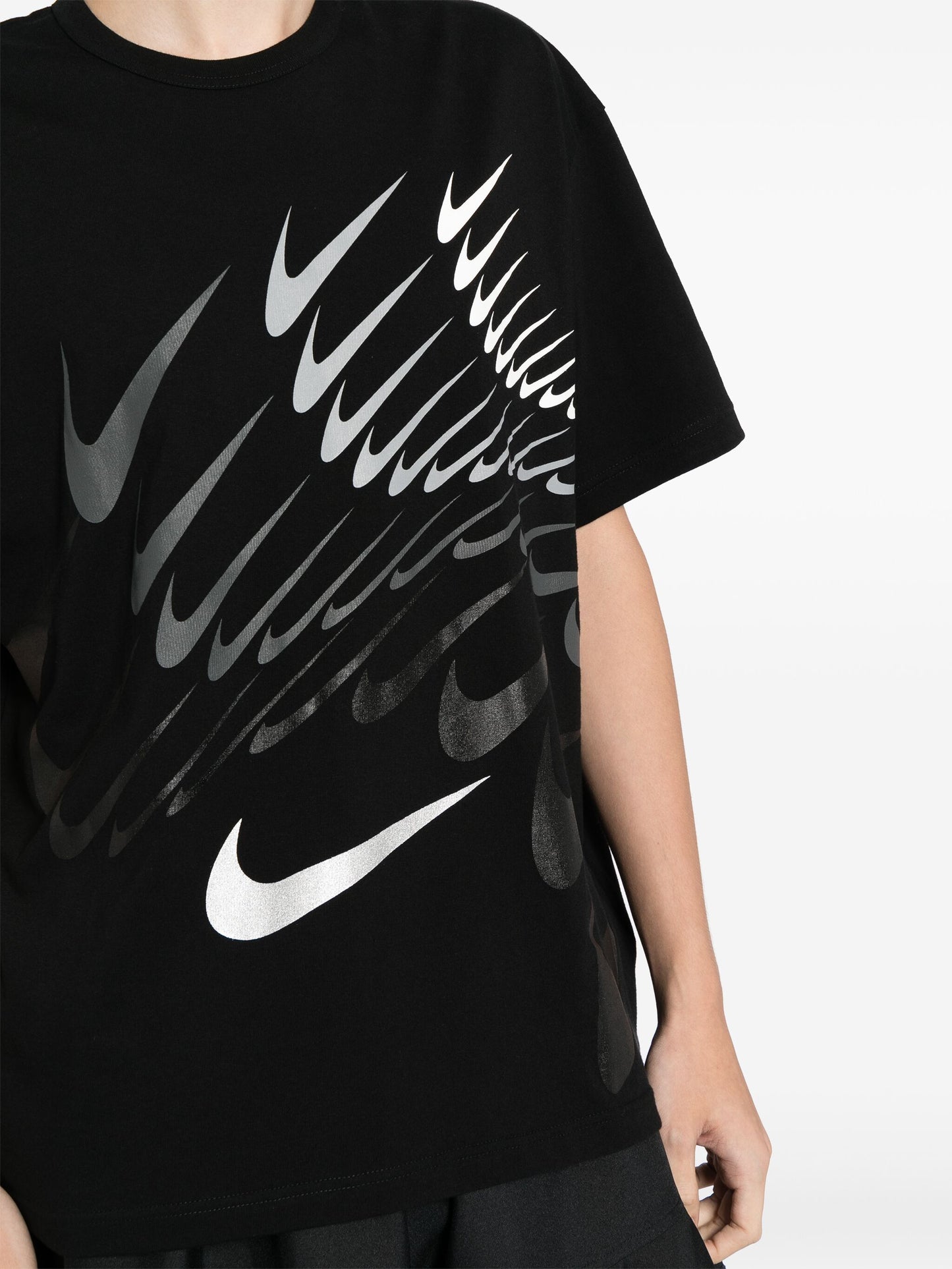 X Nike Logo-Printed Cotton T-Shirt