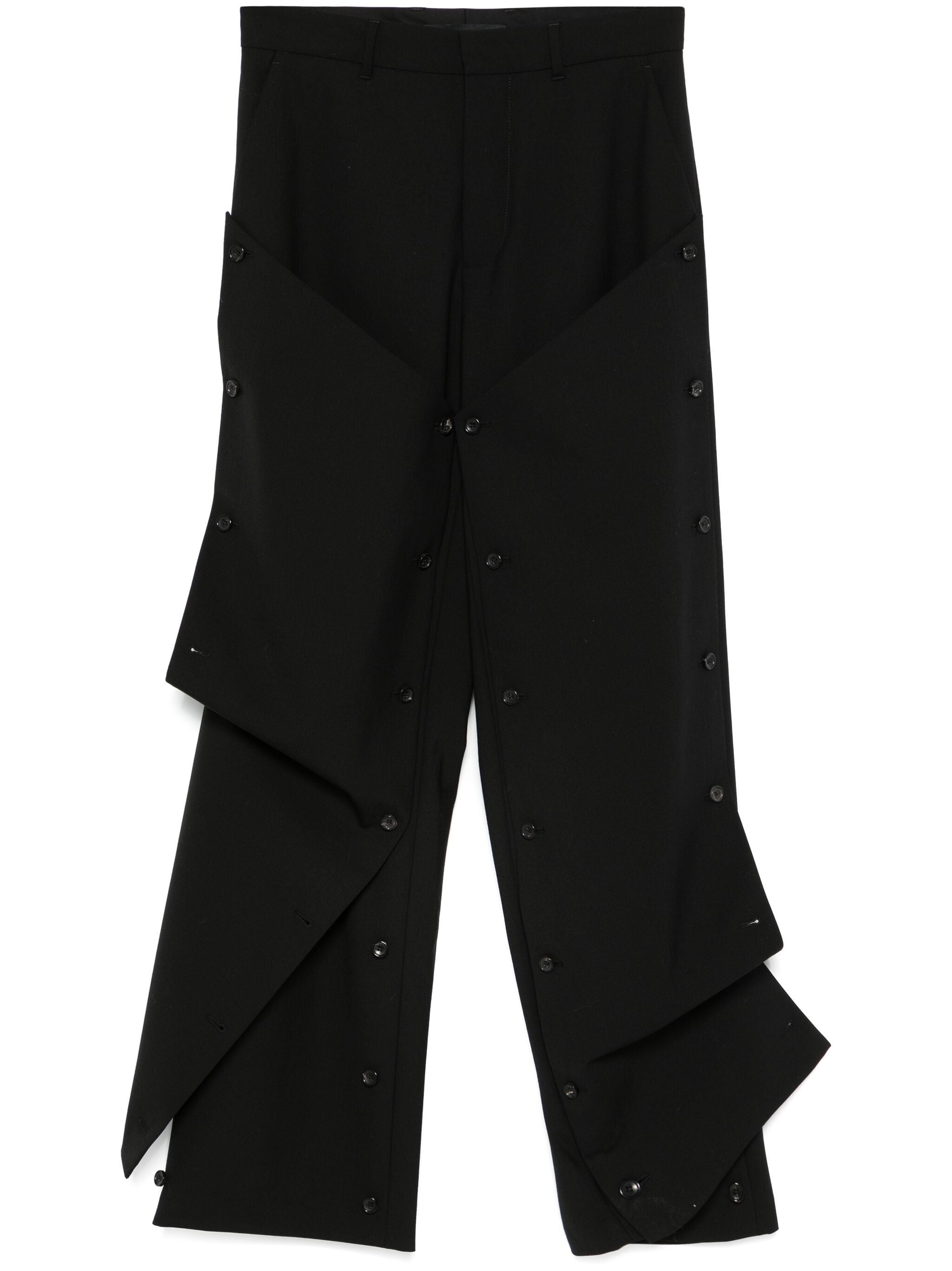 Detachable-Panel Trousers