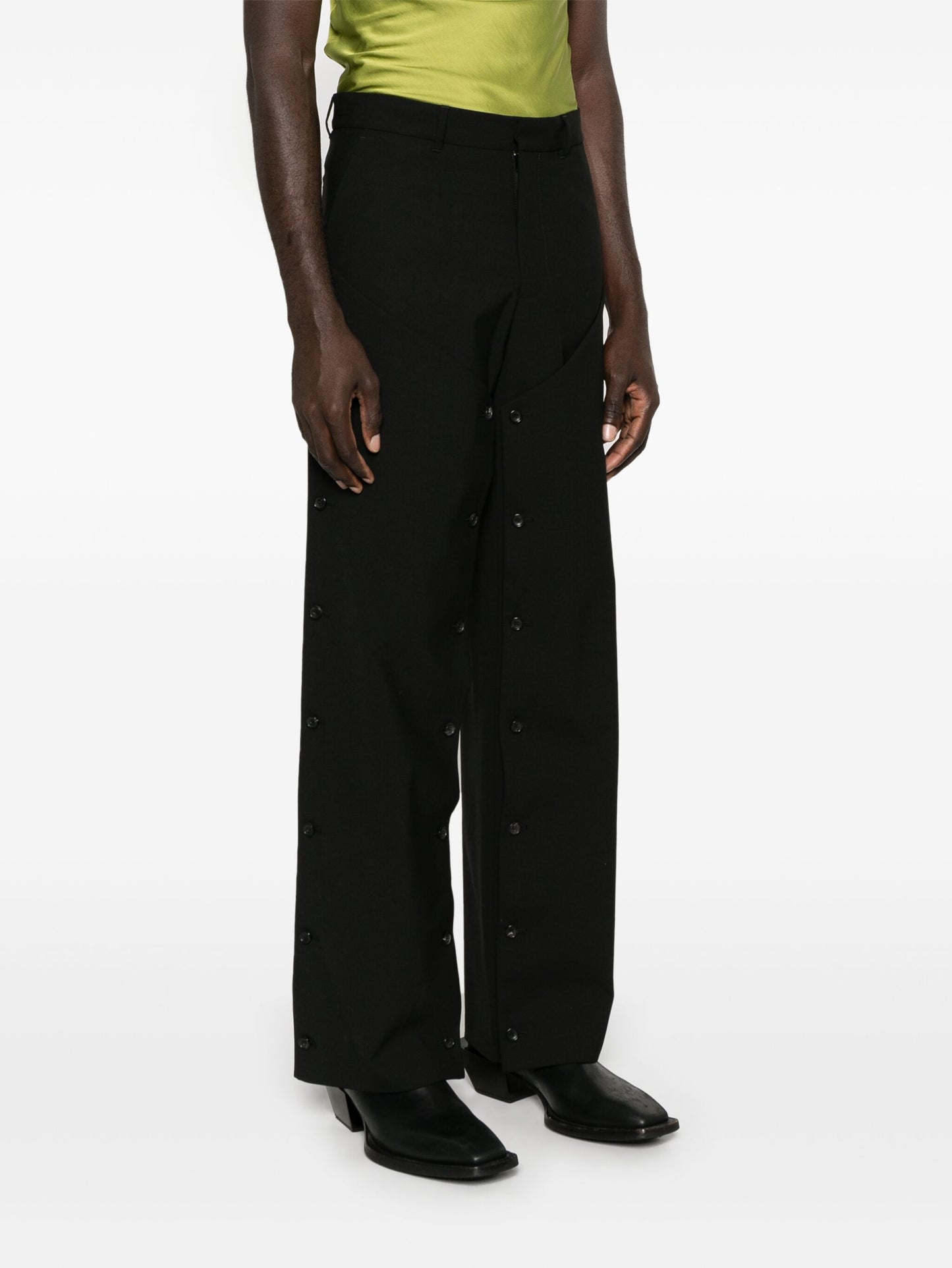 Detachable-Panel Trousers