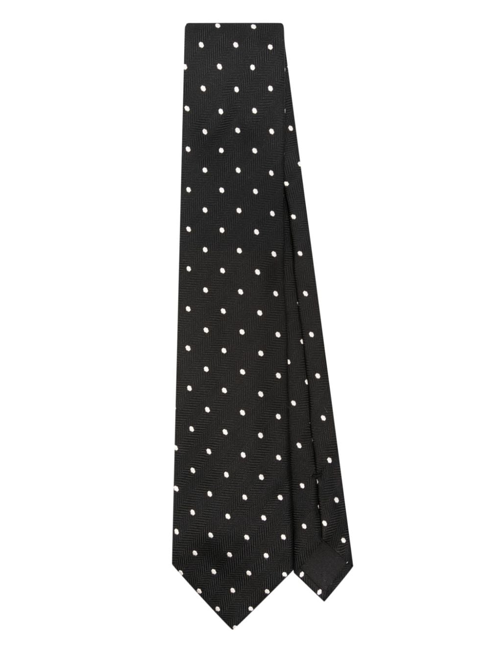 Polka Dot Silk Tie