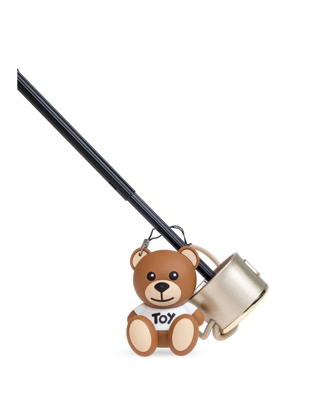 teddy bear-print compact umbrella 