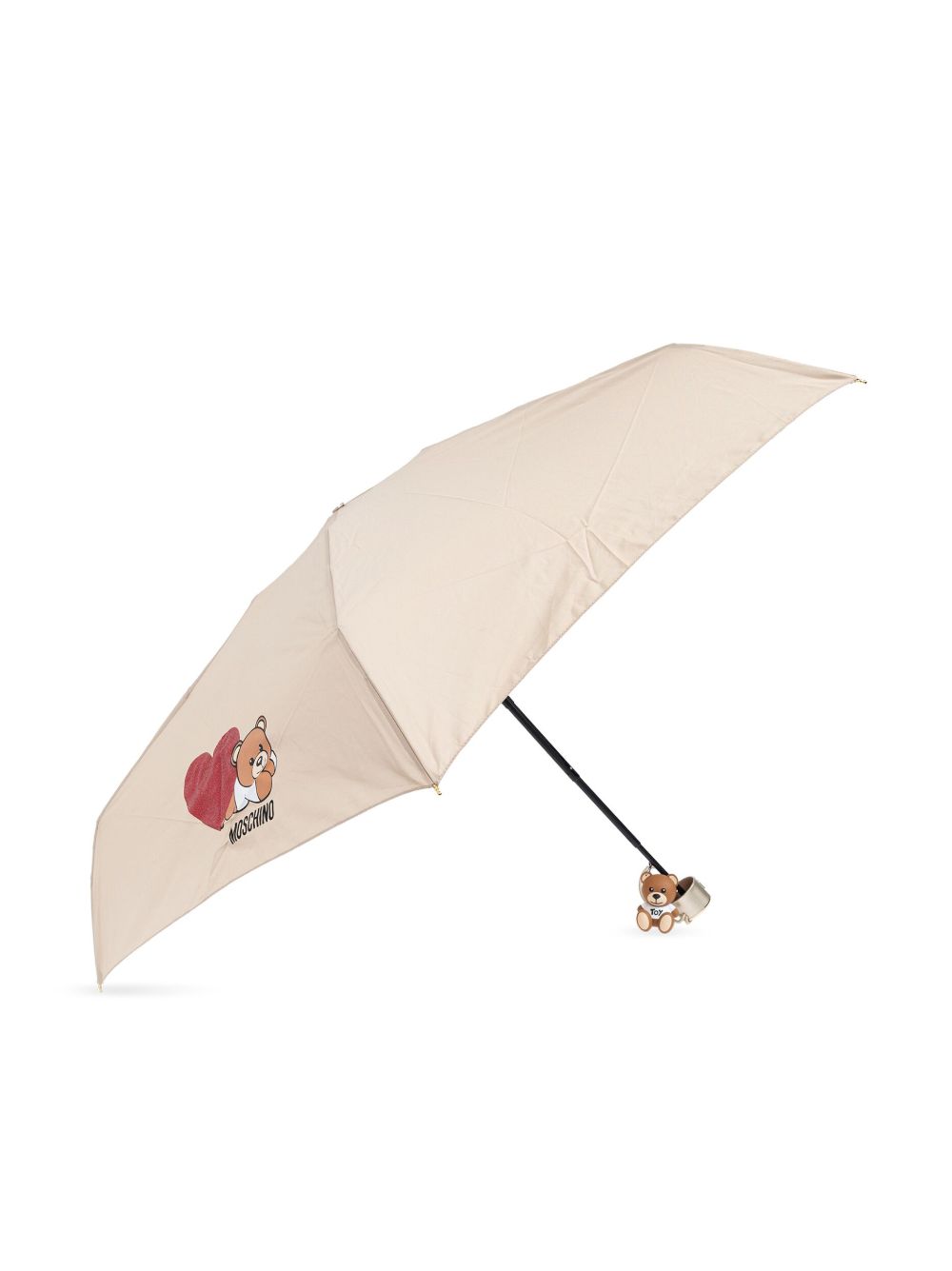 teddy bear-print compact umbrella 