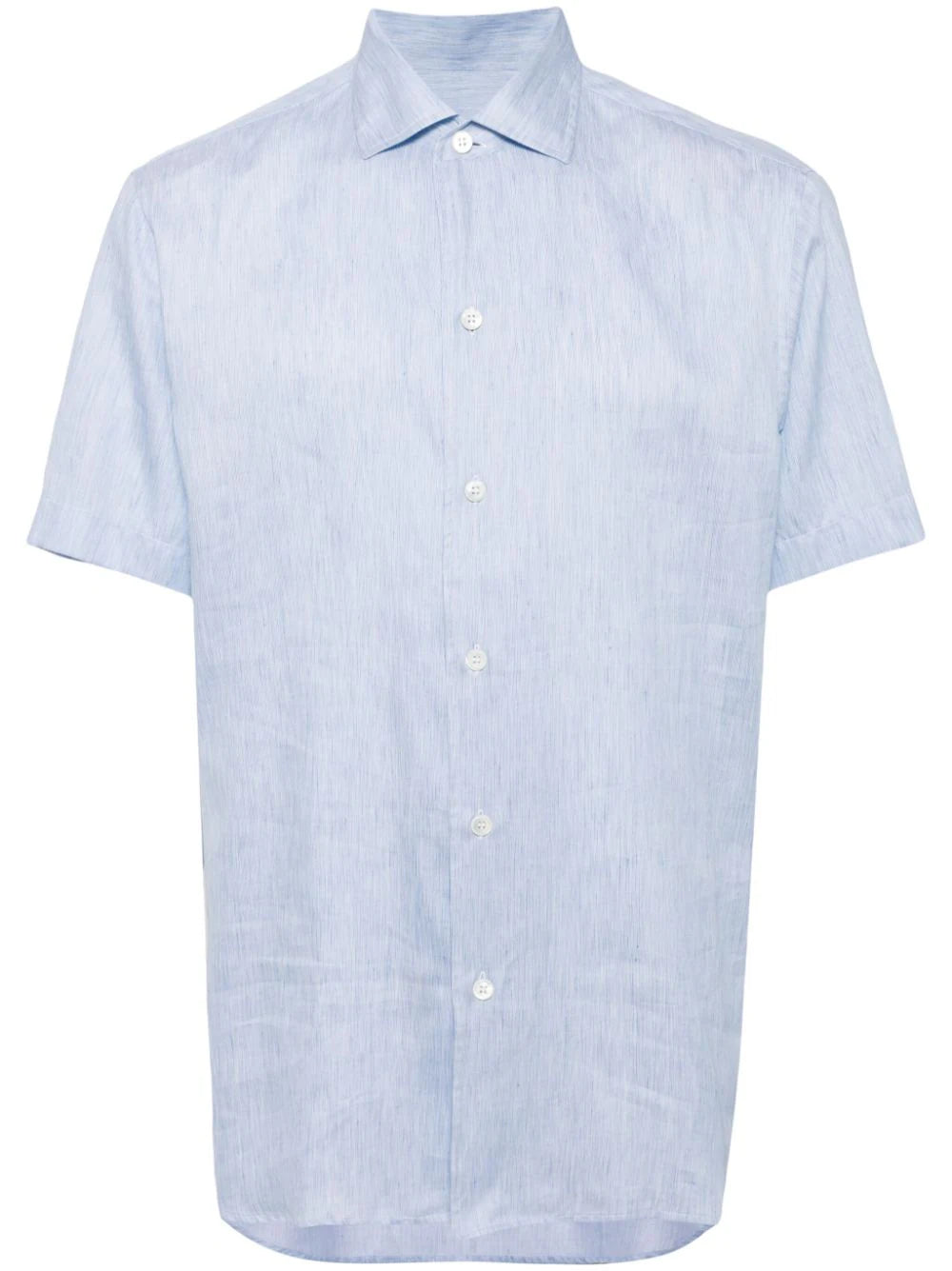 Short-Sleeved Button-Up Shirt