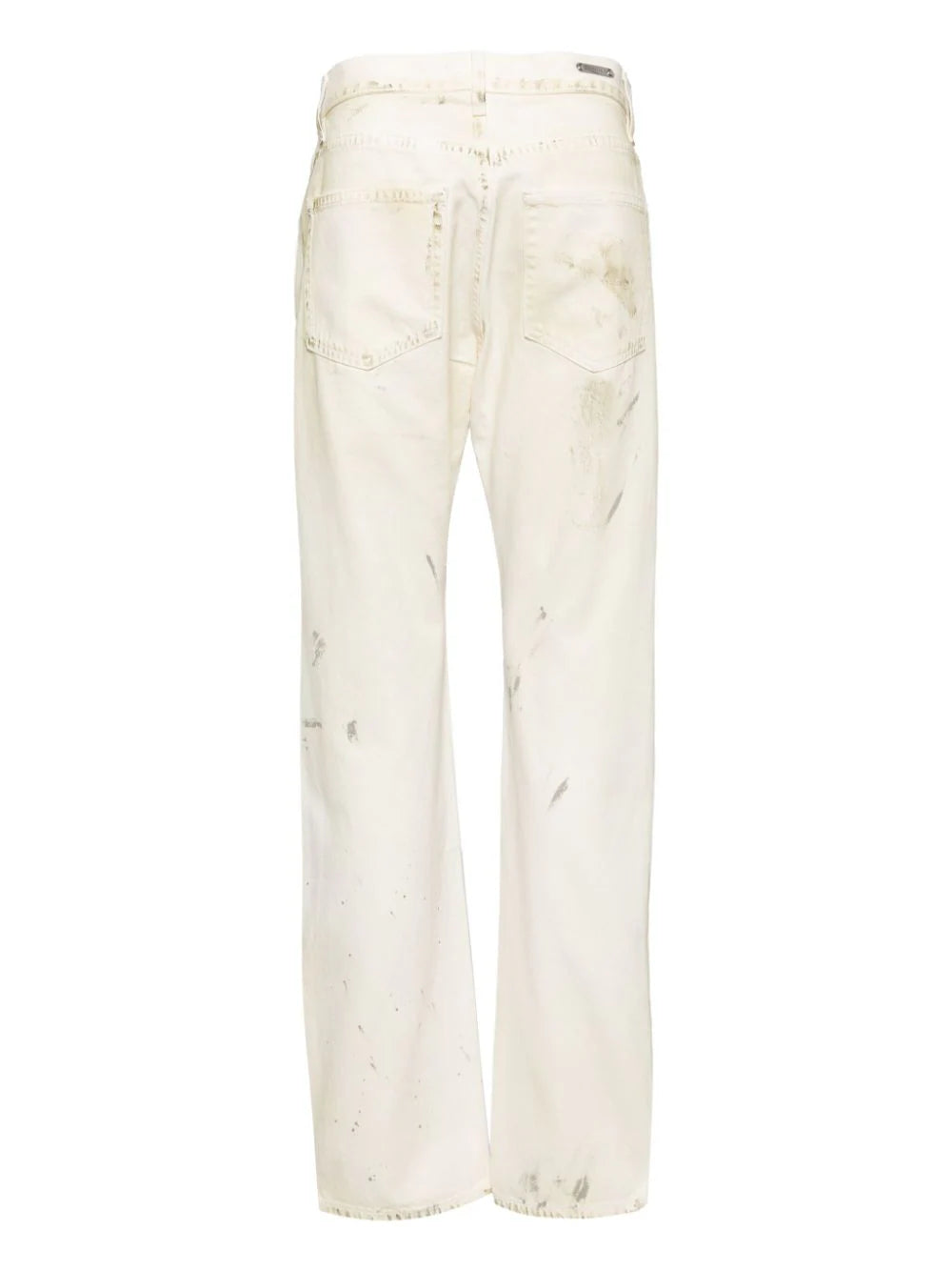 Painted Low-Rise Jeans