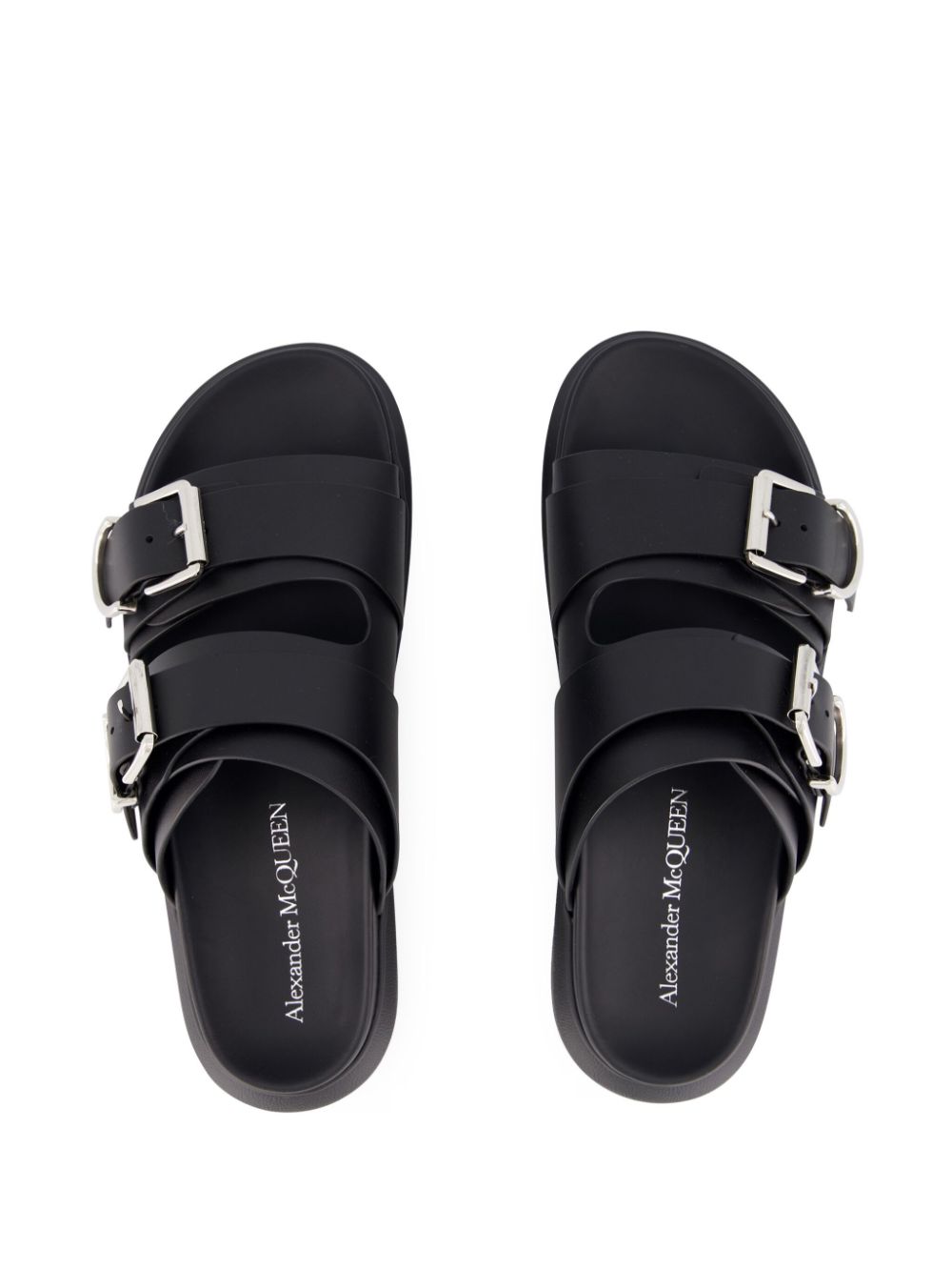 Buckle-Strap Sandals