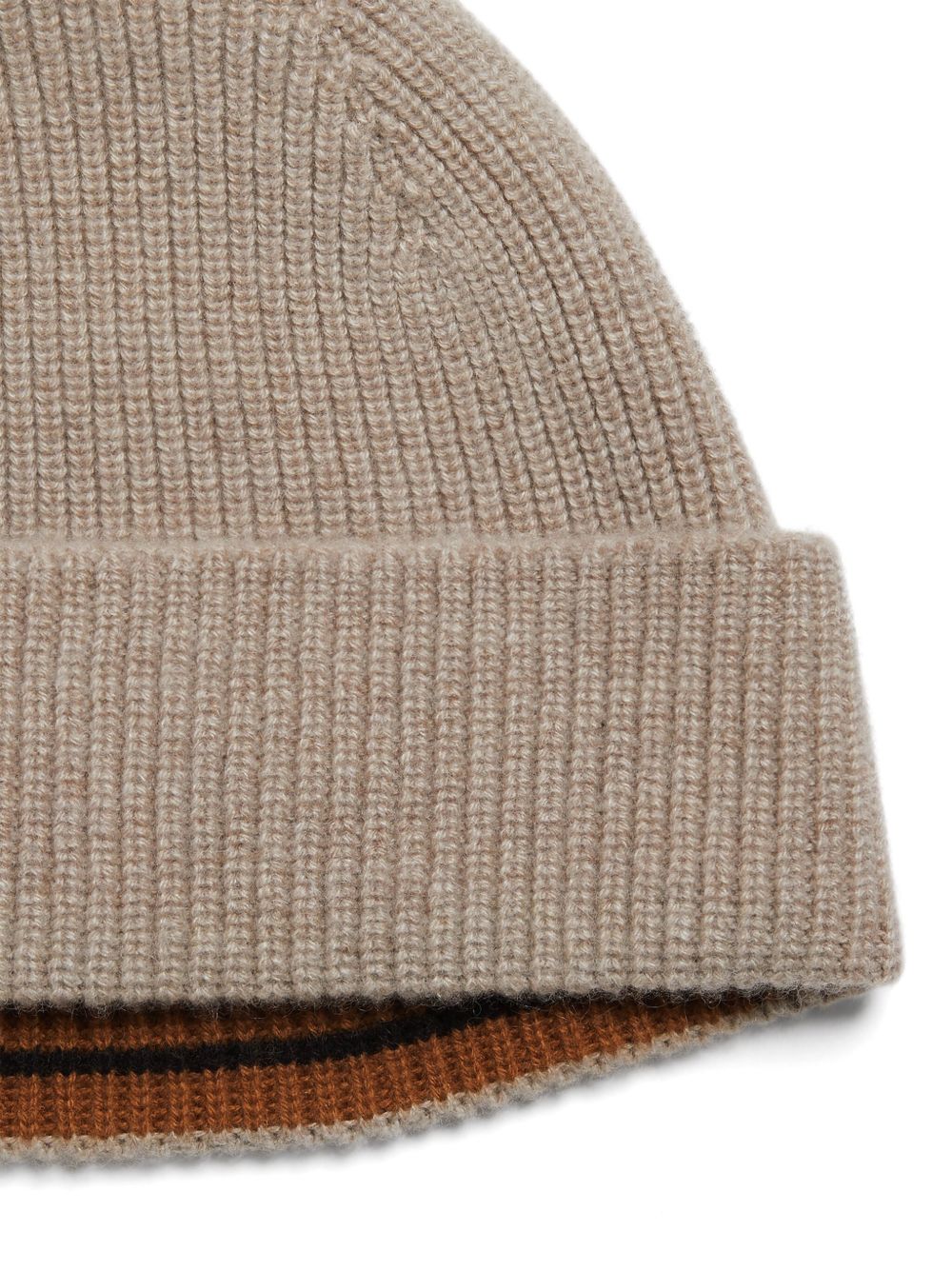 ribbed-knit beanie