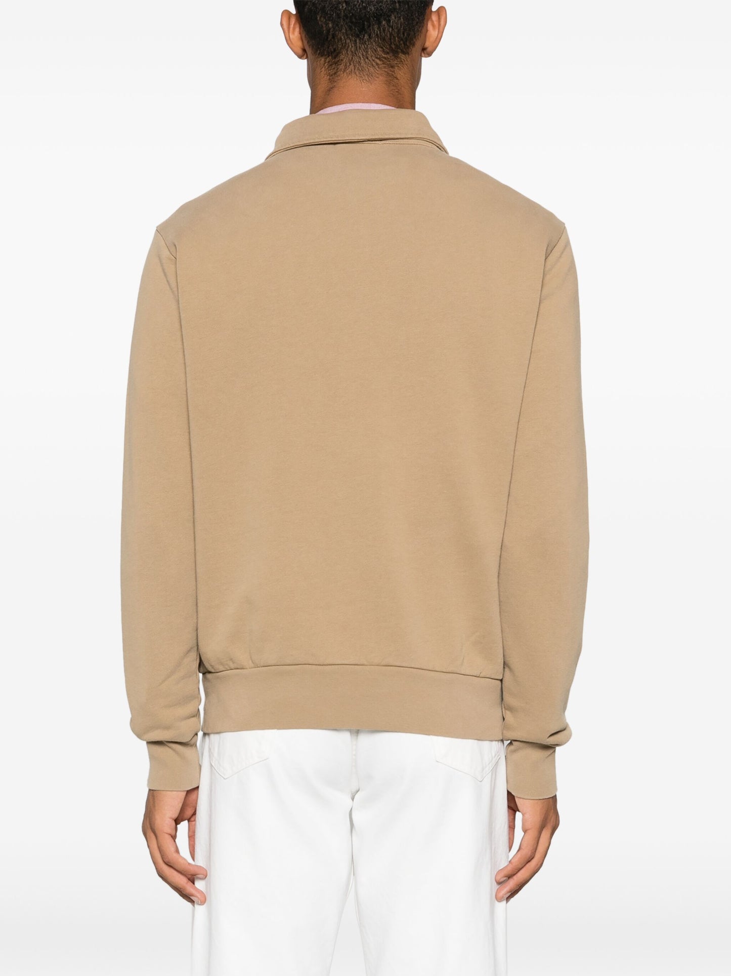 Half-Zip Jersey Sweatshirt