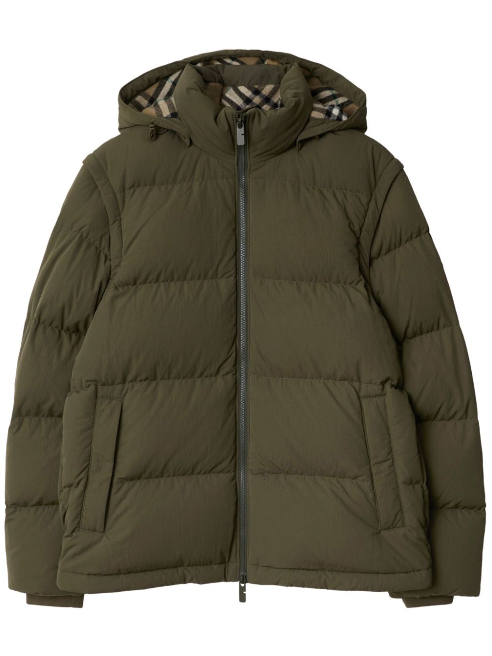 Detachable-Sleeve Puffer Jacket