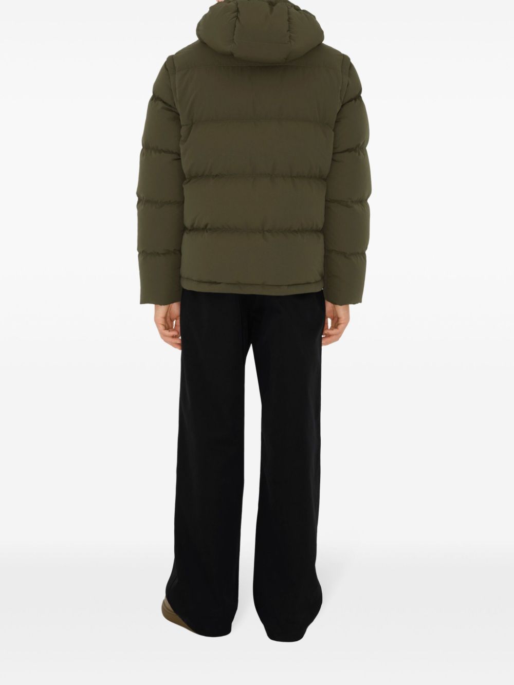 Detachable-Sleeve Puffer Jacket