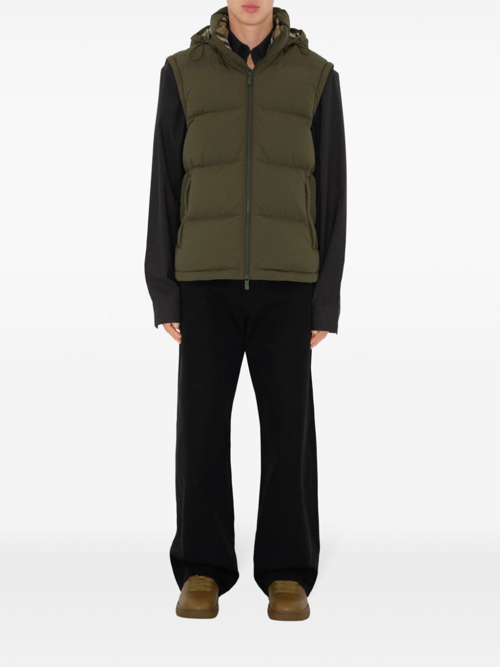 Detachable-Sleeve Puffer Jacket