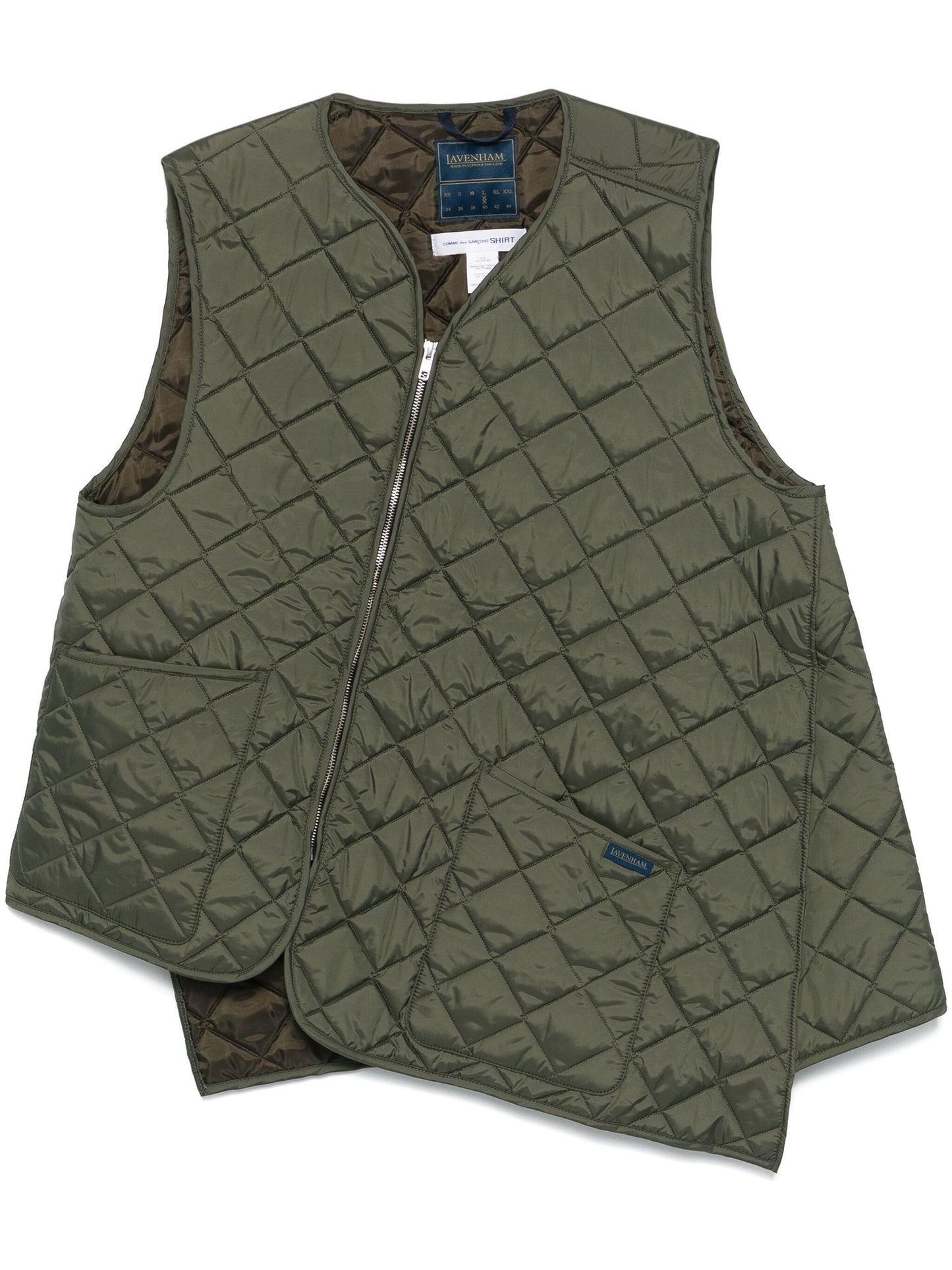 Diamond-Quilted Gilet