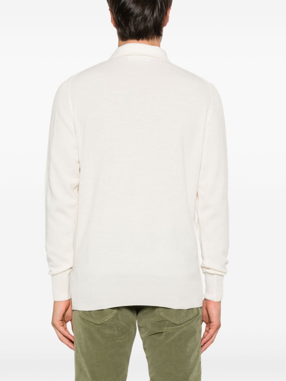 Cashmere Polo Sweater