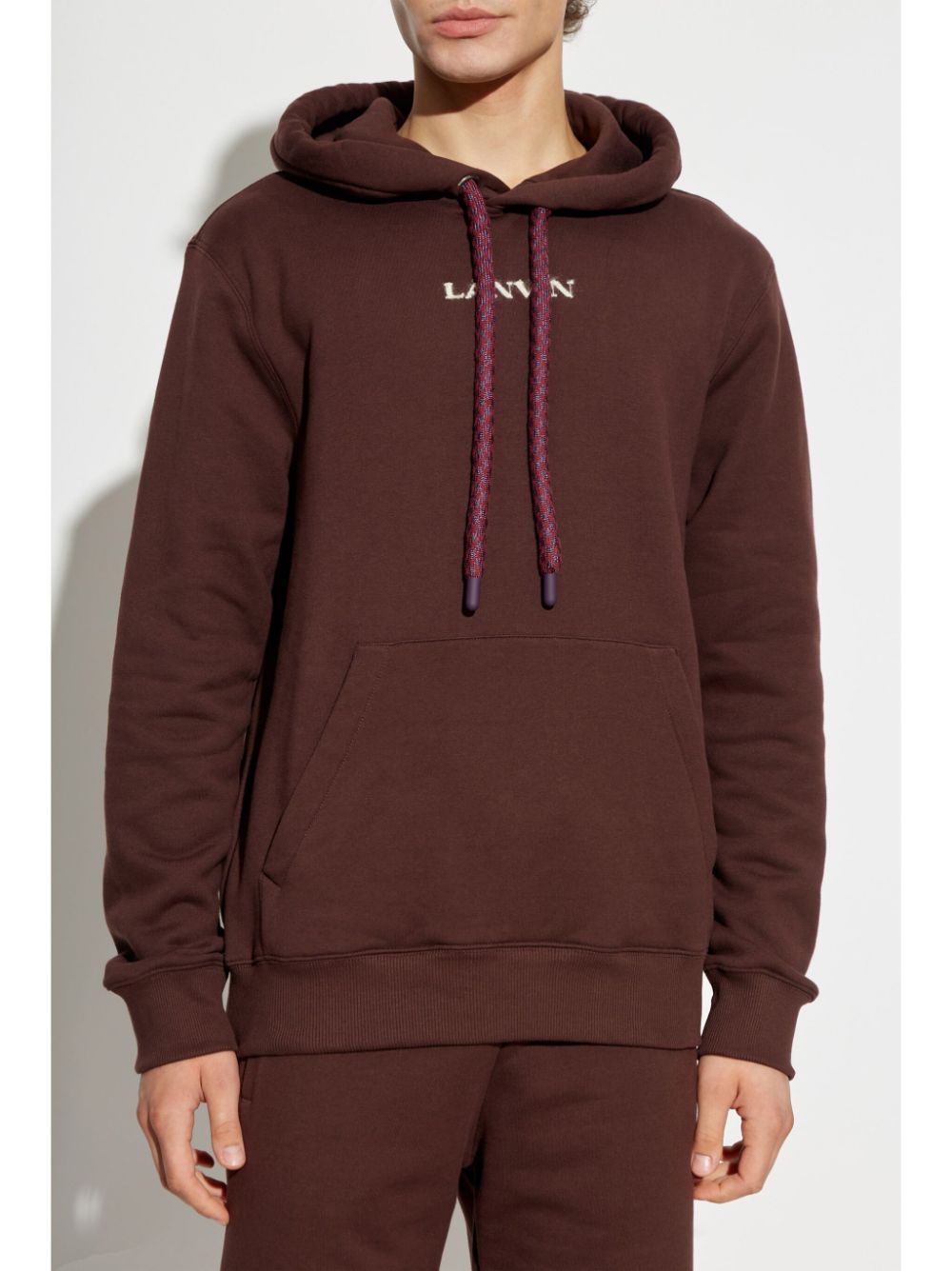 Logo-Embroidered Hoodie