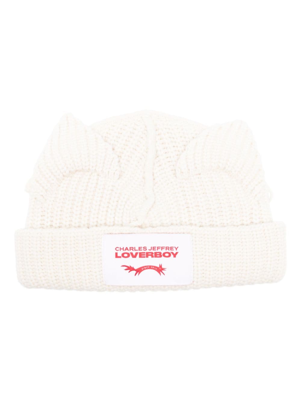 Chunky Ears Ribbed Beanie