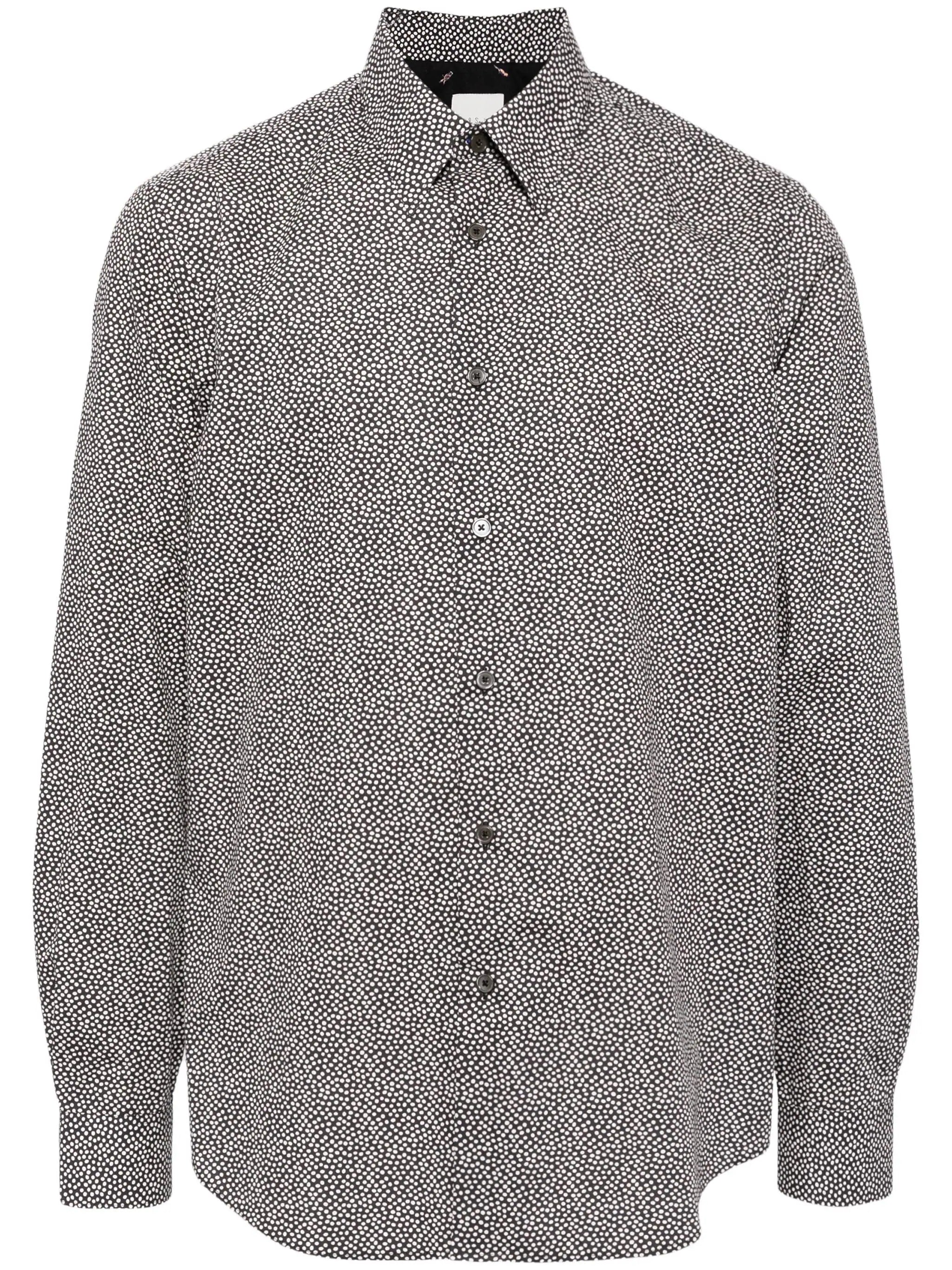 Polka Dot Cotton Shirt