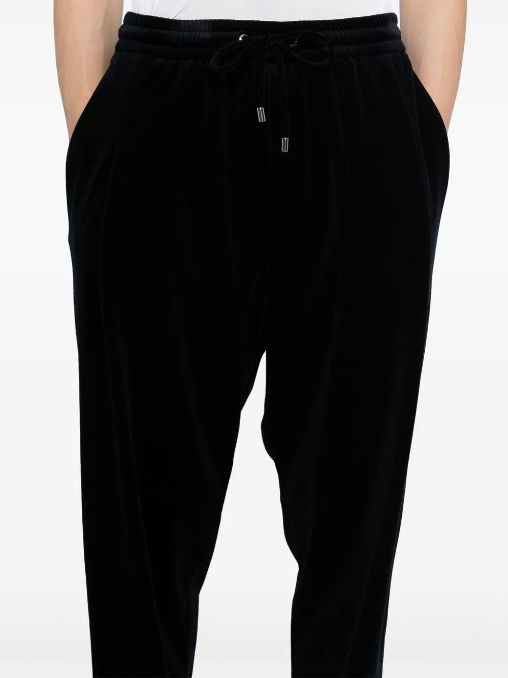 Chenille Drawstring Trousers