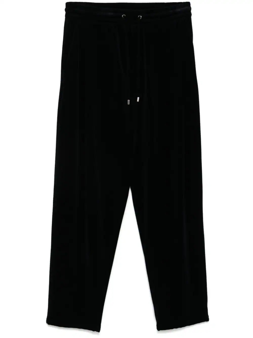 Chenille Drawstring Trousers