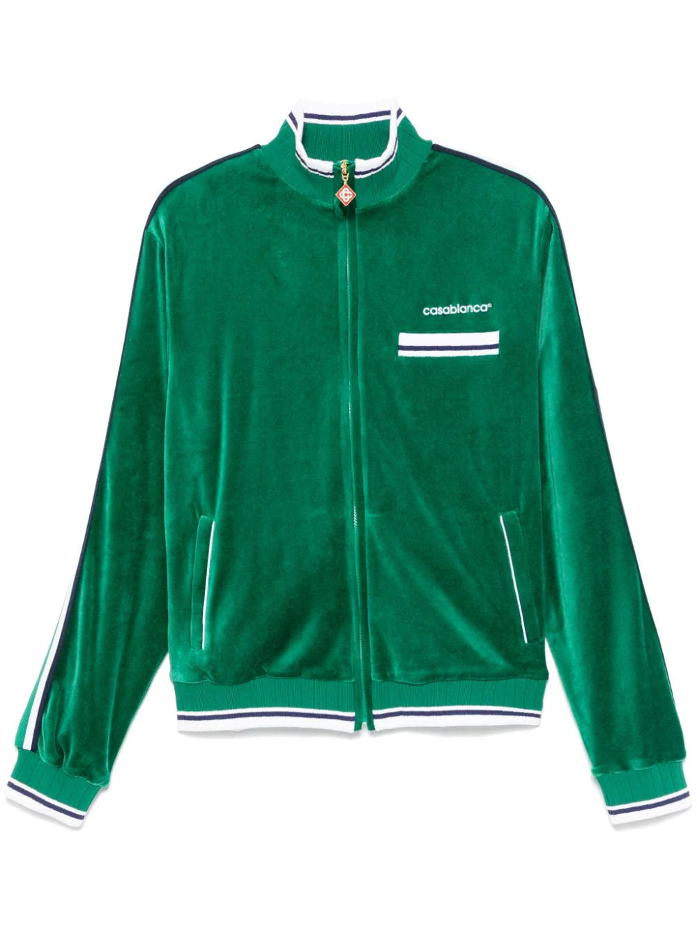 Velour Track Jacket