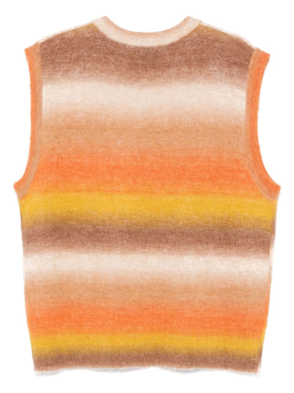 Striped Knitted Vest