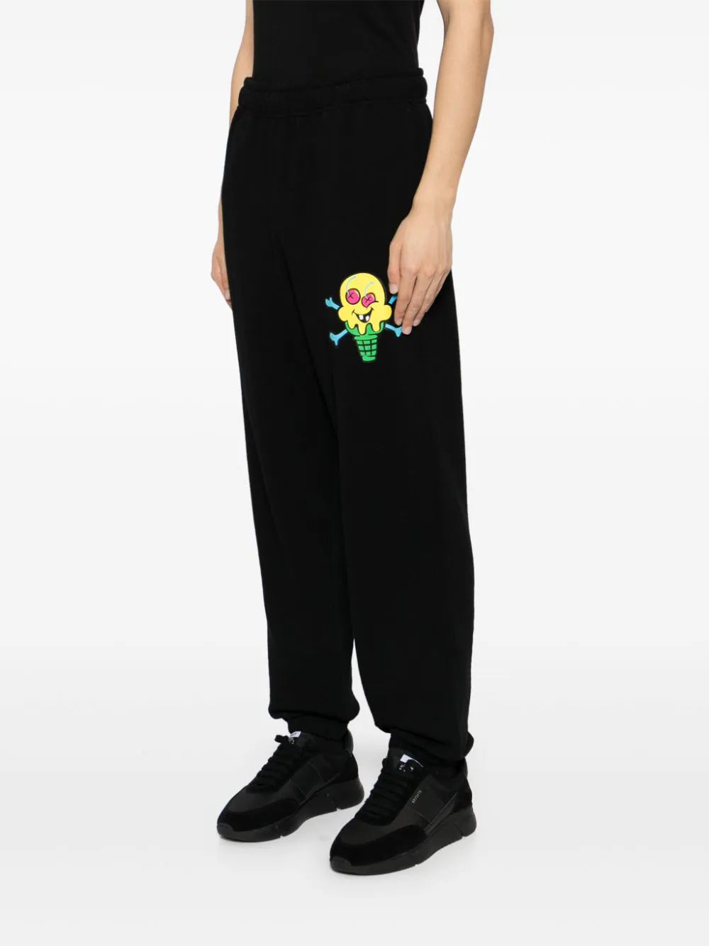 Graphic-Print Track Pants