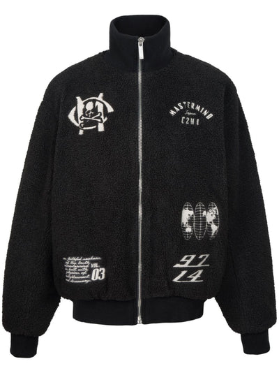 X C2h4 Logo-Print Textured Jacket