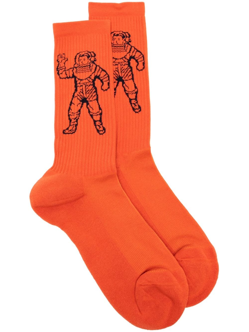 Logo-Intarsia Socks