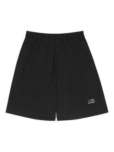 X Salomon Numbers-Print Shorts
