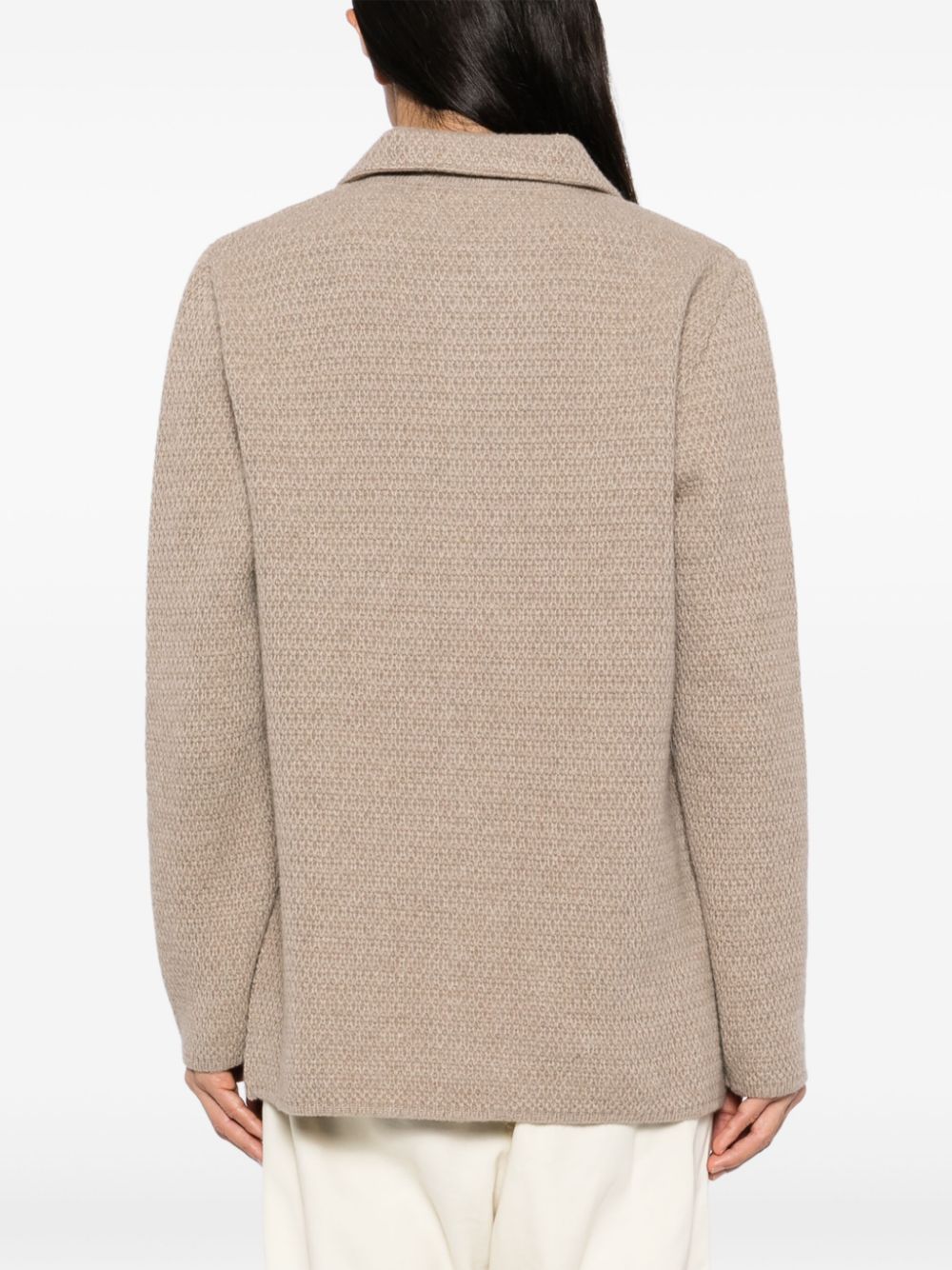 Knitted Eco-Friendly Cashmere Jacket