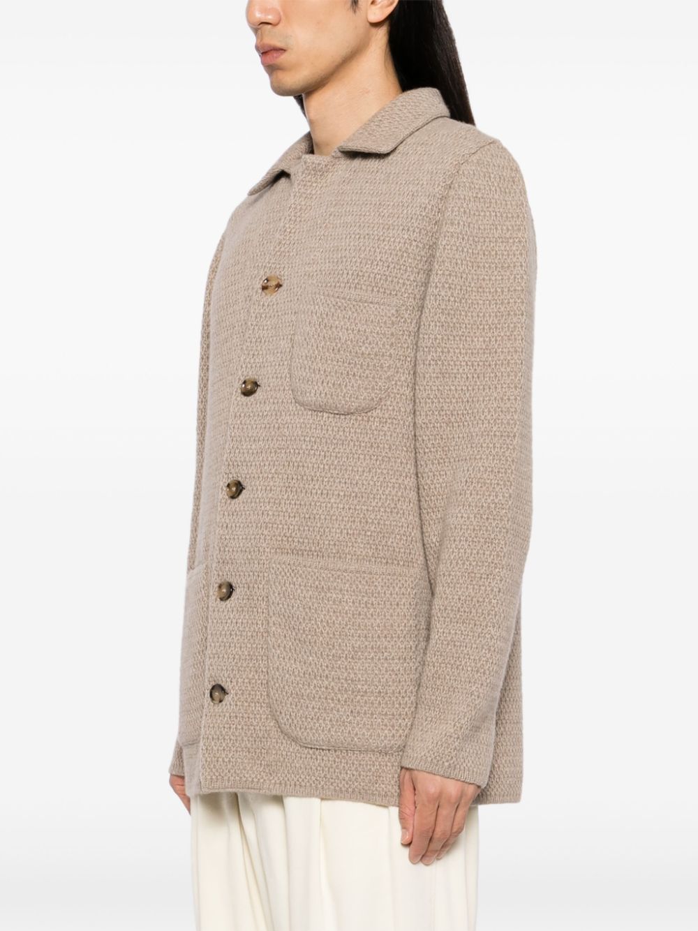 Knitted Eco-Friendly Cashmere Jacket