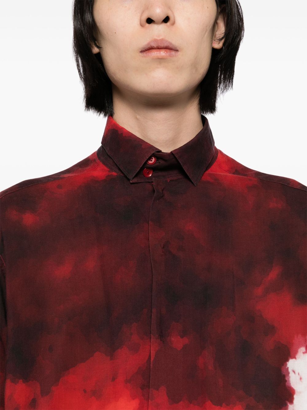 Abstract-Print Shirt