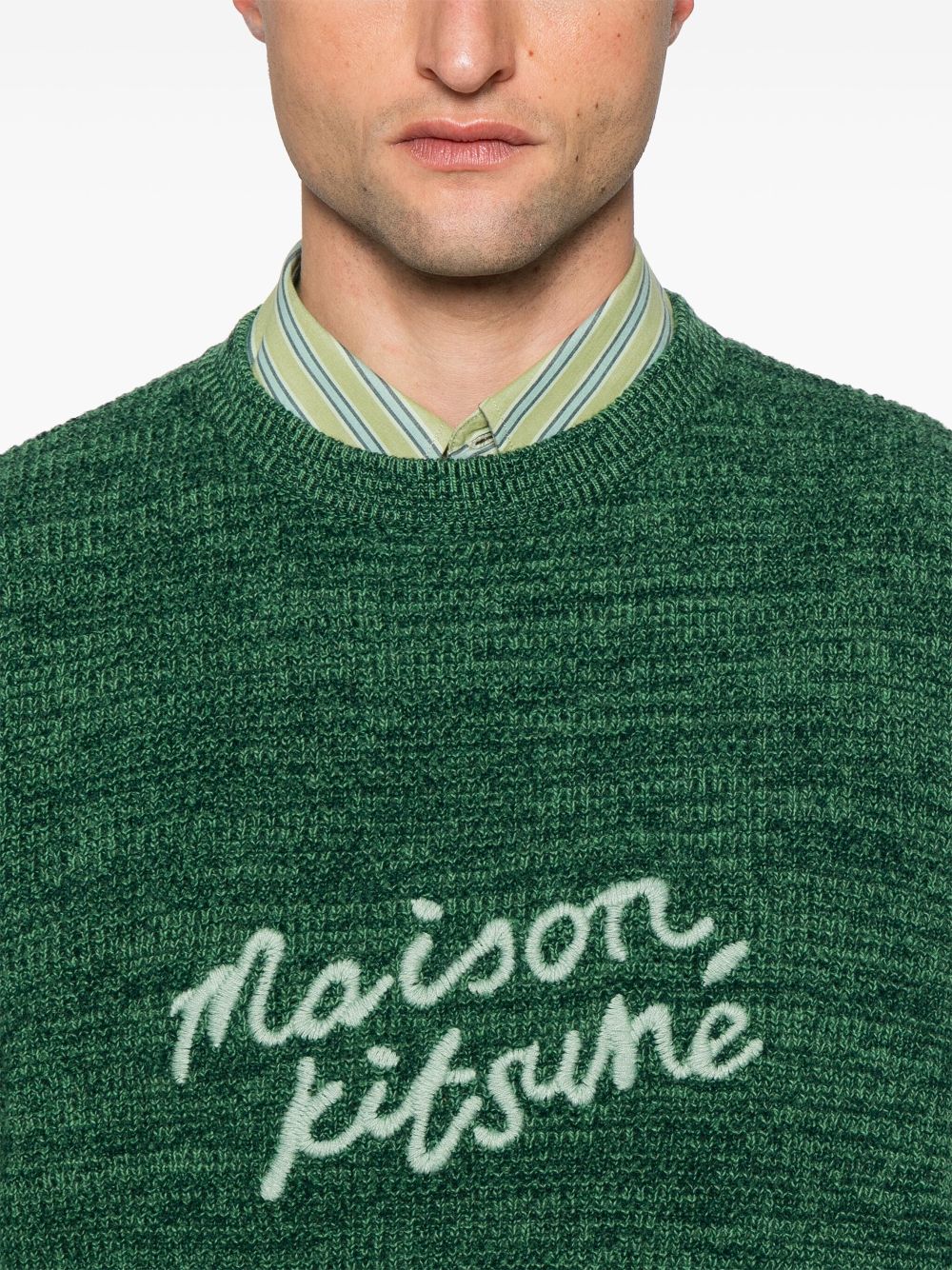 Logo-Embroidered Sweater