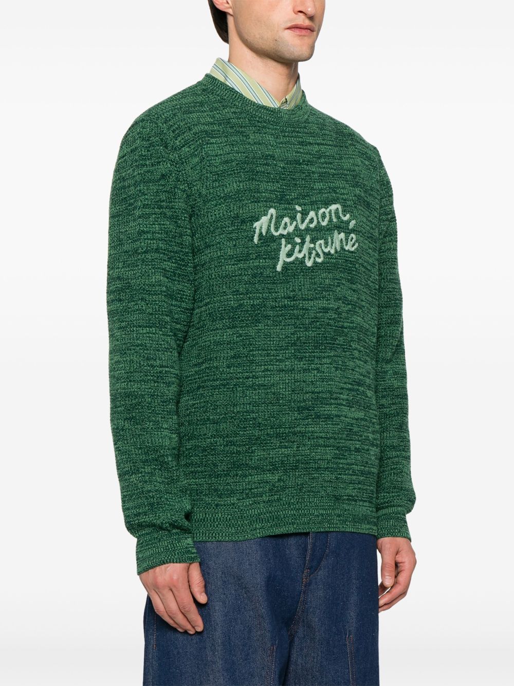 Logo-Embroidered Sweater