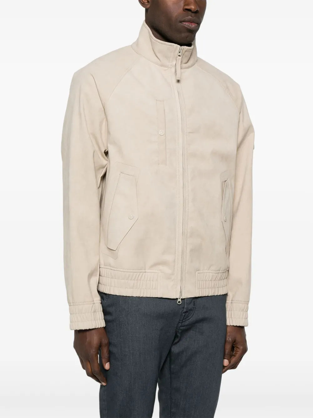 Alcantara Ghost Bomber Jacket