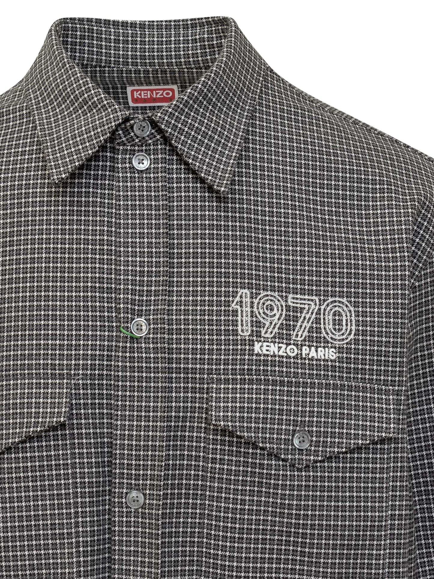 Logo-Embroidered Cotton Shirt