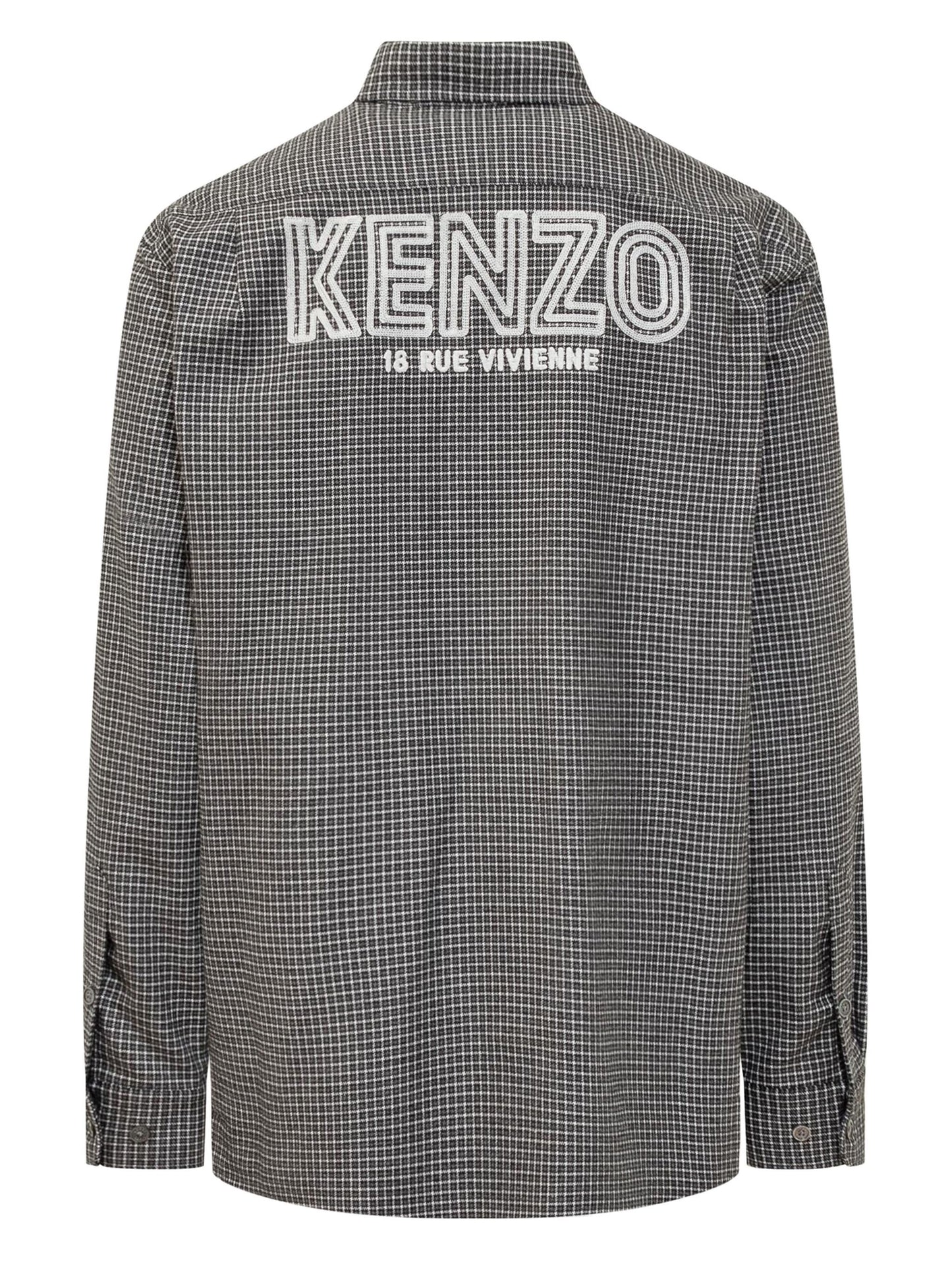 Logo-Embroidered Cotton Shirt