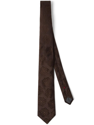 Paisley-Jacquard Silk Tie