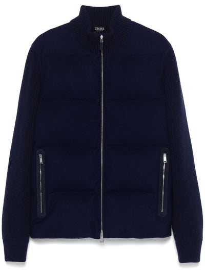 Cashmere Puffer Jacket