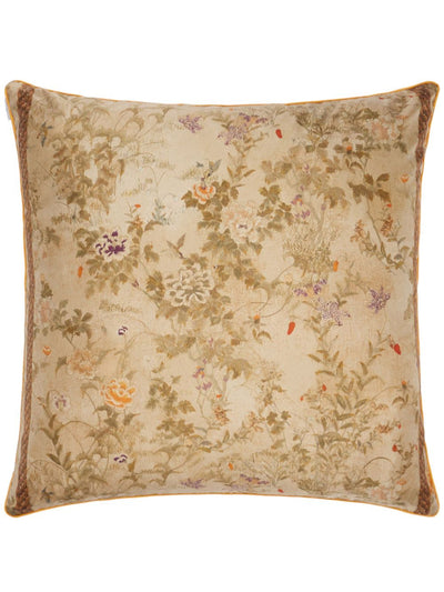 Floral-Print Cushion