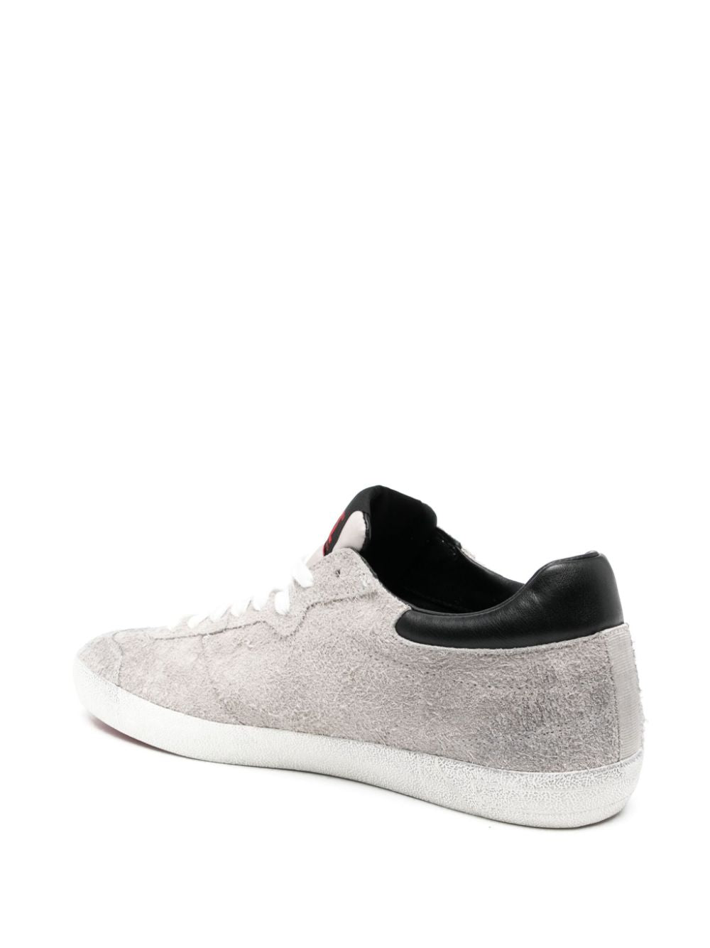 S-Leroji-Distressed Sneakers